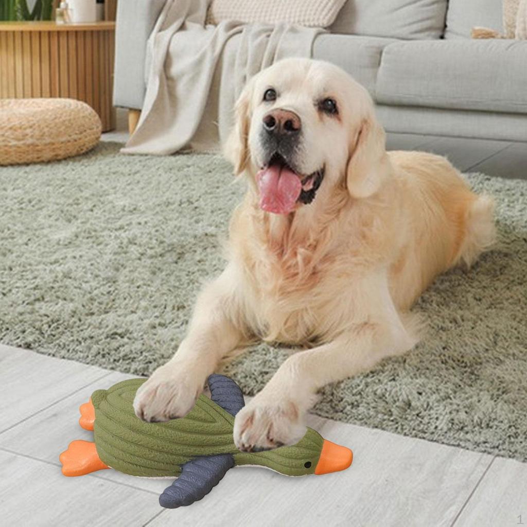 Penguin Dog Toy Interactive Tough Exercise Tooth Cleaning Enrichment Toys Latex Training for