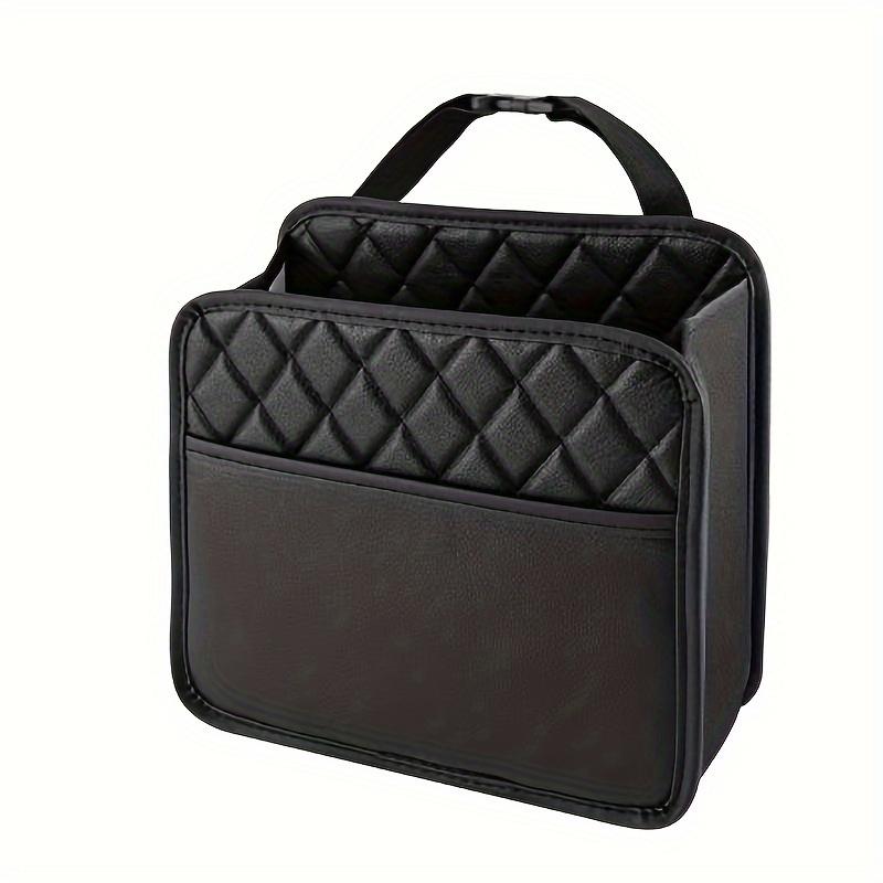 

1 шт. Сумка для хранения на спинку автомобильного сиденья, подвесная сумка, автомобильный многофункциональный ящик для хранения чёрный