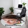 Custom Name Tadej Pogacar Printed Round Rug Carpet Chair Rug Area Rug Entryway Doormats,for Office Chair Living Room Bedroom Kitchen Room.