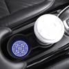 Car Cup Holder Coaster Anti-slip Waterproof Easy To Clean Heat Resistant PVC Water Bottle Pad Mat Auto Styling Interior Accessories