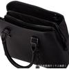 Cross pattern women's casual commuter handbag, fashionable and simple large-capacity versatile tote bag