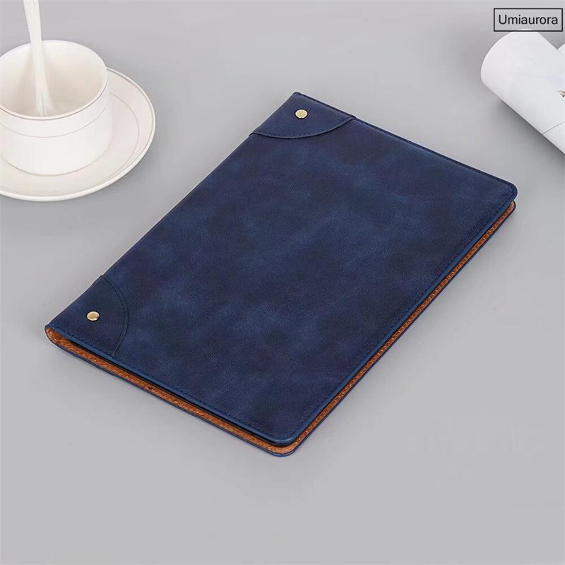 For IPad Air 6 5 4 10.9 Pro 11 12.9 2017 13 Inch M4 2024 Tablet Case Flip Smart Stand PU Leather Cover Protective Wallet Funda