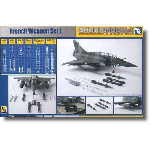 

Skunk Model 1/48 French Weapon Set 1 Plastic Model Kit SMW48008