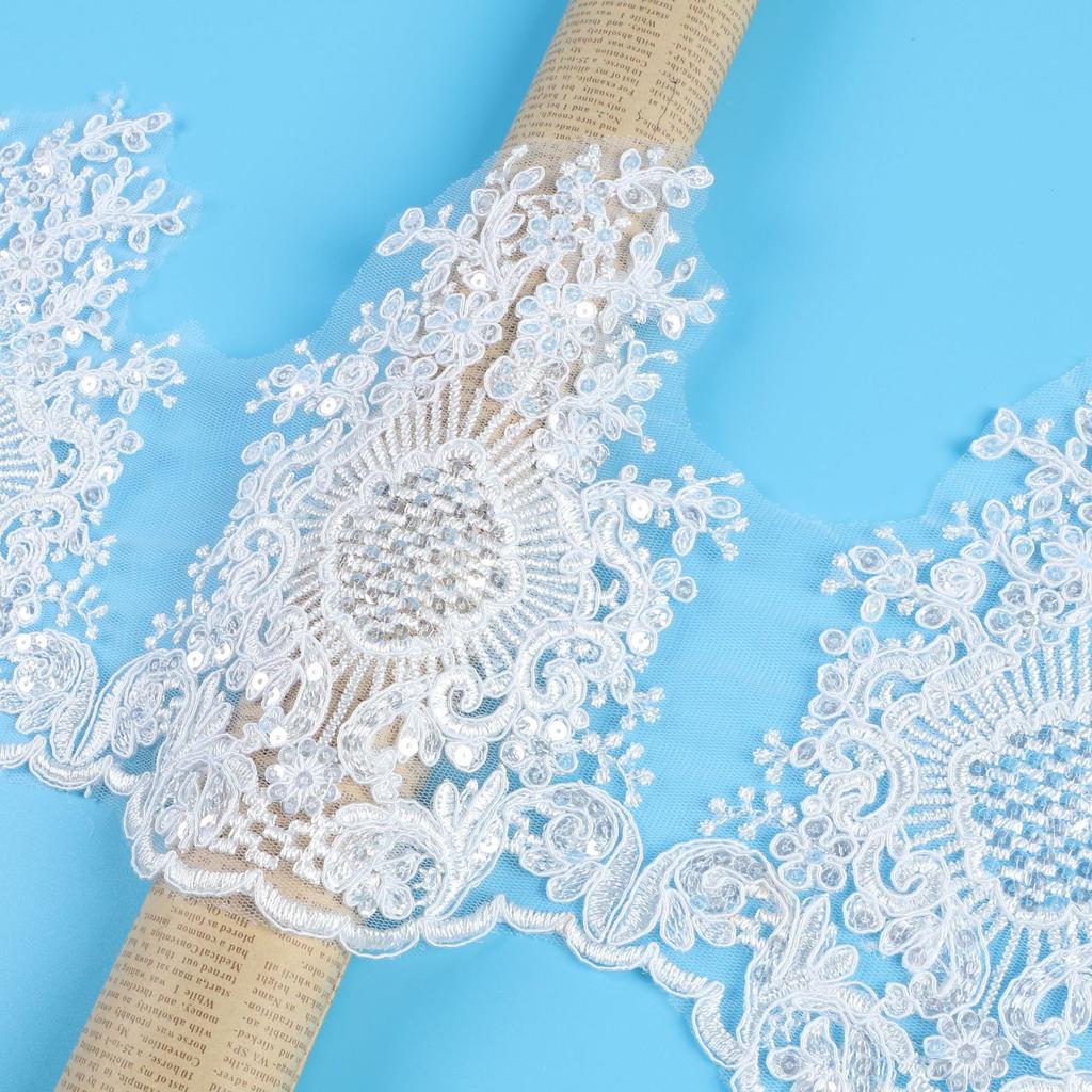 Flower Car Bone Lacefabric Lacefabric Wedding Dress Dance Dress Decorative Accessories Fabric