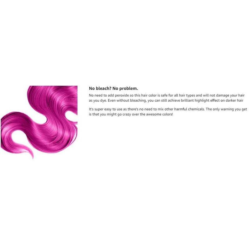 Punky Colour - Semi-Permanent Conditioning Hair Color Flamingo Pink