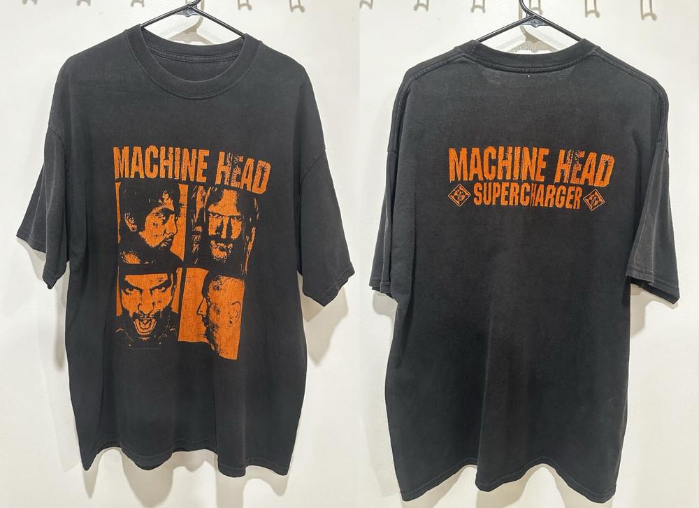 Machine Head Supercharger Tour Short Sleeve Adult T-Shirt MK621 Unisex T-Shirt S