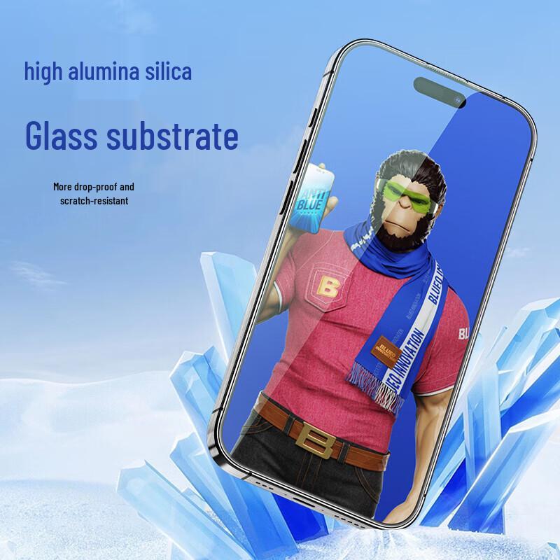 

Blue Gorilla 5th Gen Anti-Blue Light Tempered Glass Screen Protector
