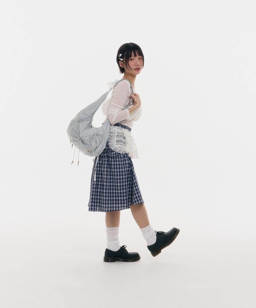 Myshell Willow String Nylon Crossbody Bag_10111Cb