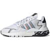 Oryginalne Nite Jogger Materiał Sportowe Wygodne Trwałe Niskie Lifestyleowe Buty Casualowe Unisex Buty Casualowe Białe Czarne H01719