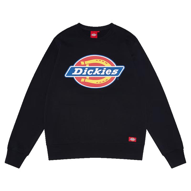 Dickies Unisex Logo Print Crewneck Sweatshirt L