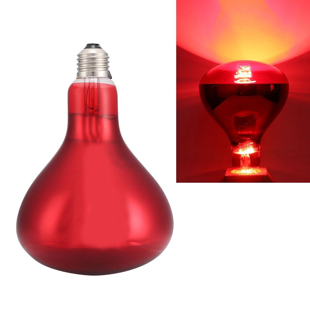 150W Infrared Heating Therapy Bulb Muscle Pain Relief Body Relax Light Bulb 110V