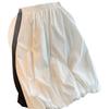 Women's White Bud Hepburn Midi Skirt - 2026 Spring/Summer Collection