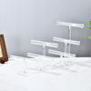 Jewelry Rack Stable Base Multi-Tier Space-saving Keep Organized Jewelry Storage Acrylic Hairband Watch Necklace T-bar Display Stand Jewelry Accessory