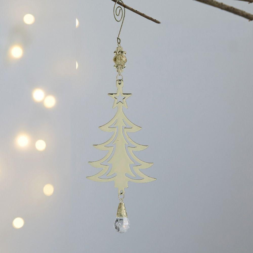 

Железные подвесные украшения на рождественскую елку Трехмерное подвесное украшение для рождественской елки Окно Gold-Style K
