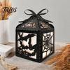 Durable Reusable Props 5Pcs Halloween Gift Box, Bat Decor Candy Container, Trick or Treat Seasonal Festive Ornaments Spooky Paper Box for Home, Party