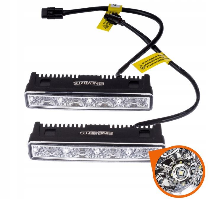 Drl404 LED Daytime Running Lights 125Mm Zam/Philips 800Lu