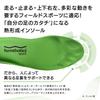 Formthotics Football Dual XXS Sports Insoles for Soccer and Baseball - Ultralight - Lime/Charcoal