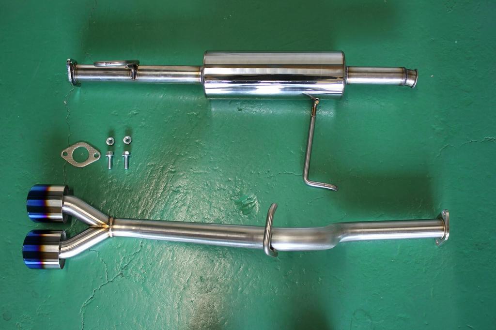 Exclusive Suzuki Every Van Bluefin Muffler Stainless Steel Blue Color Car Parts Auto Accessories Custom Car Supplies [Amazon Sale] (HBD-DA17V,