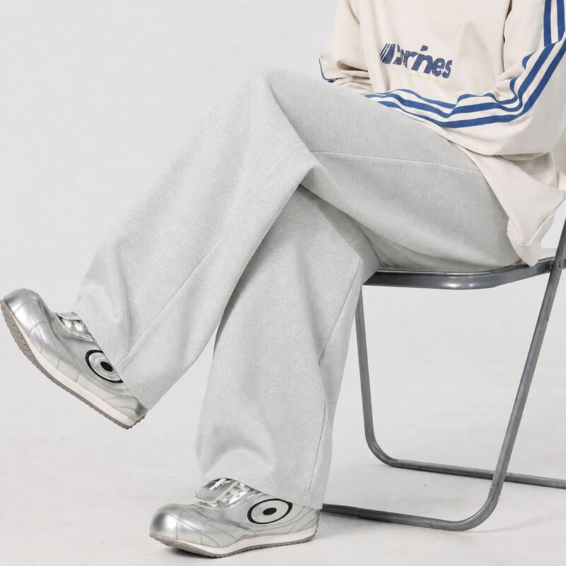 TonLion Men's American Retro Loose Fit Straight Leg Sweatpants