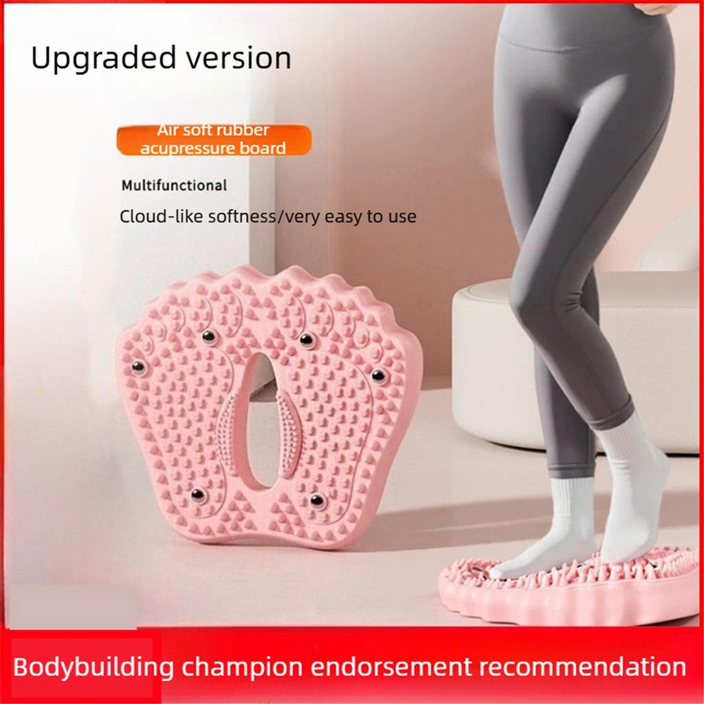 Massage Foot Pad Multi-Function Magnetic Acupressure Mat New Anti-Slip Home Inflatable Foot Roller Reflexology Massager