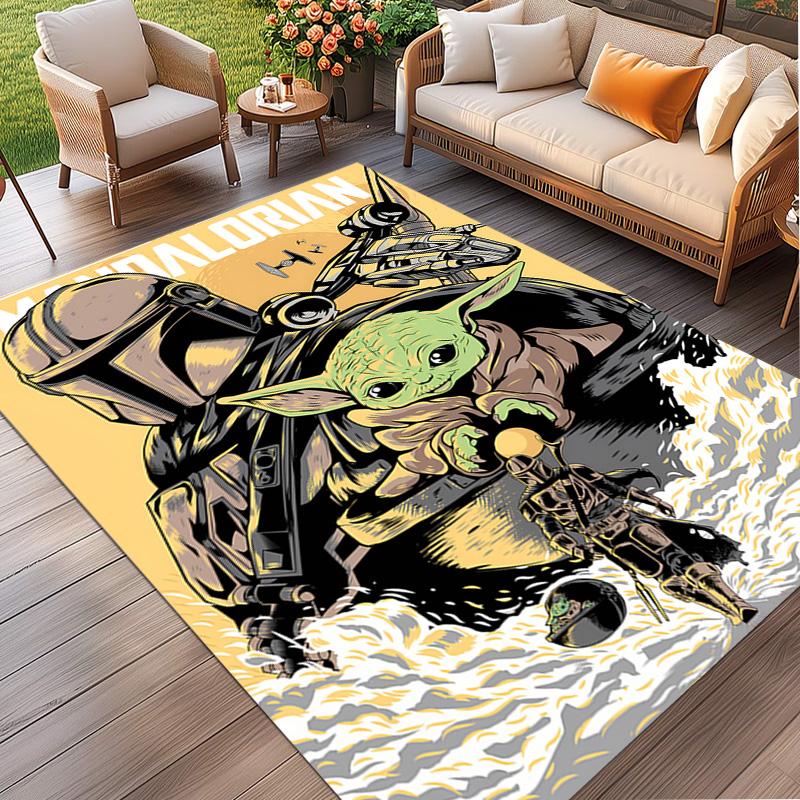 Star Wars Print Rug, Washable Floor Carpet, For Entryway Dorm Laundry Room Office Study, Home Decor Birthday Christmas Gift