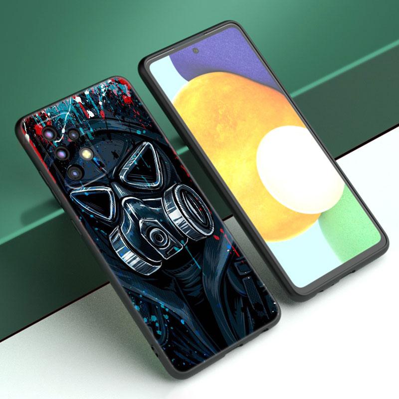 Cool Street Head Boy Phone Case For Samsung A13 A22 A24 A32 A23 A25 A34 A35 A52S A53 A54 A55 A73 A12 A14 A15 A31 A33 A50 A51 A72