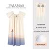 Women's Pure Cotton Short Sleeve Nightgown Dress