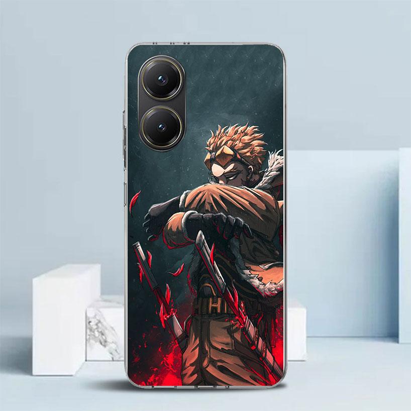 Hawks MHA My Hero A-Academy Phone Case For Xiaomi Poco F7 Ultra X5 X6 X7 Pro M7 Redmi 15C 15 13C 13 12C 12 10C 10 10A 9 9C 9A 9T