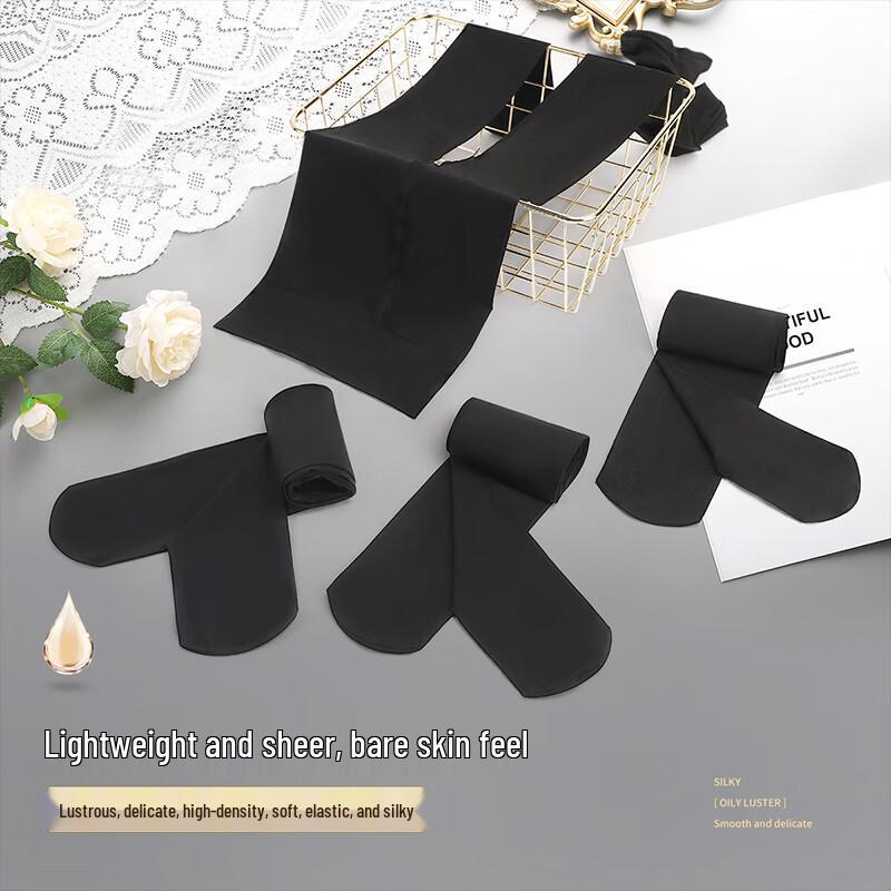 Lonsa Women's Ultra-Sheer Glossy Shaping Pantyhose