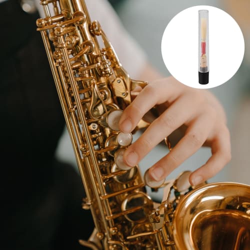 Oboe Reed, Natural Reed, Lightweight, Durable, Safe, Random Colors, Perfect for Beginners and Students, Oboe Parts, Oboe Accessories, Holder, Easy Ins