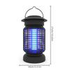 Bug Zapper Outdoor and Indoor - Electric Mosquito Zapper 18W 368nm Purple Light Mute Fly Trap