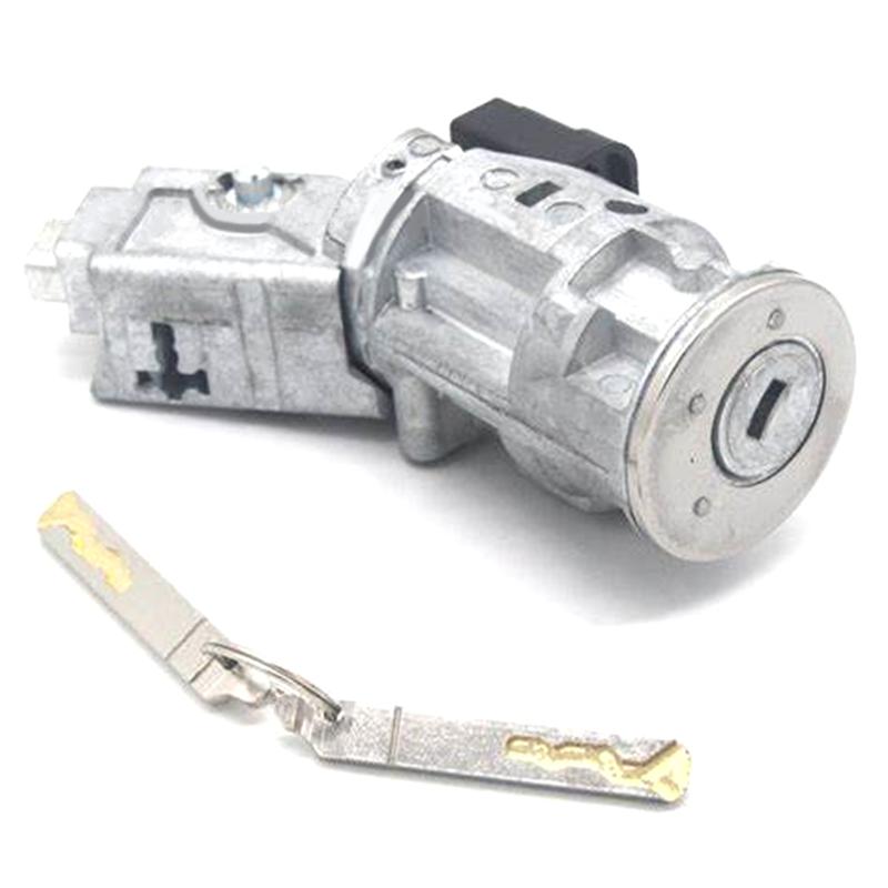 HOT-Ignition Starter Switch Barrel Lock With Keys For Partner MK2 2008-2017 Citroen C2 C3 2002-2010,Ignition Starter Swi