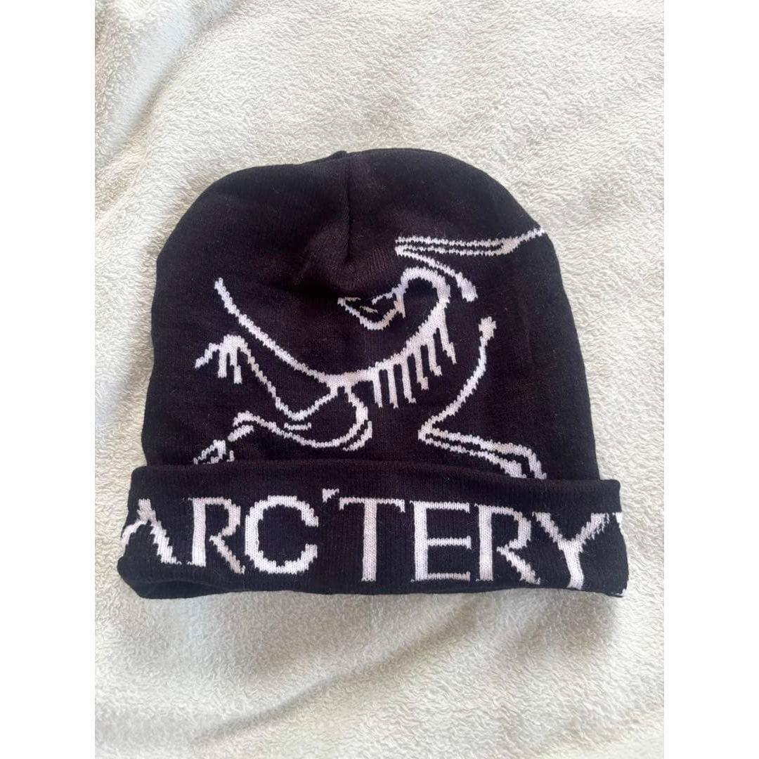 Used ARC TERYX knit hat black