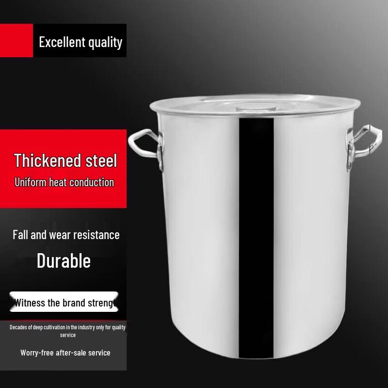 Sule Commercial 304 Stainless Steel Large Induction Soup Pot