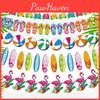 New Hawaiian Theme Hanging Flag Decoration Flamingo Pineapple Watermelon