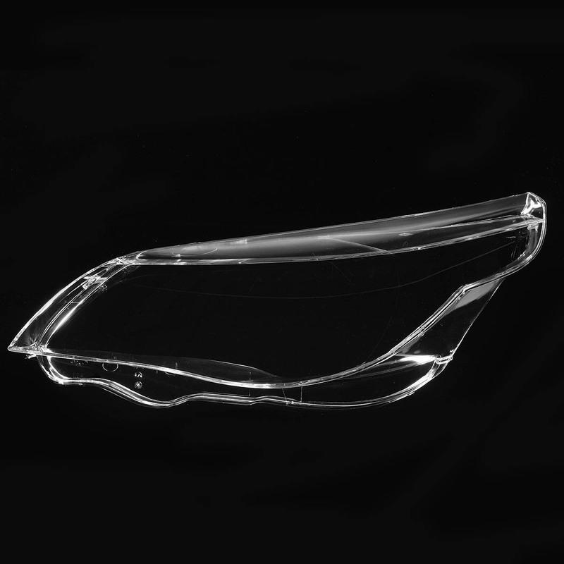 Car Front Headlamp Clear Cover For BMW 5-Series E60 E61 525i 530i 545i 550i 2003-2010 Headlight Shell Lens Cover Lampshade