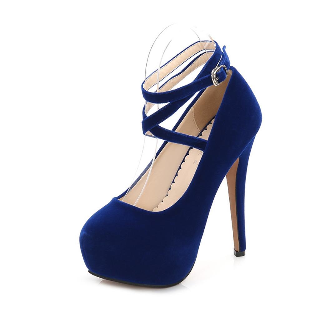 2024 Summer New European Fashion Cross Strap Large Size High Heel Sandals Elegant Nightclub Women Party Dress Footwear WZ-Y14-4