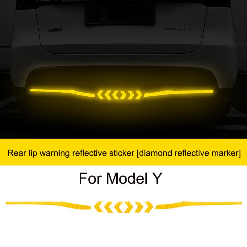 Bilklistermärke för Tesla Model 3/Y Diamantreflekterande Klistermärke Dörrhandtagsskydd Skyddsklistermärke Trim Ljusande Handtag