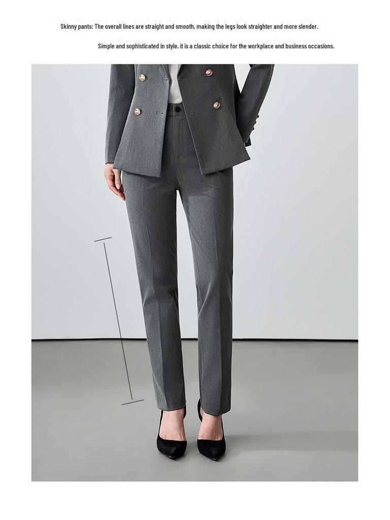 Damen High-End Professionelles Anzugset für Rezeptionistinnen, Lehrerinnen und Salonpersonal - Schlankmachend und Modisch