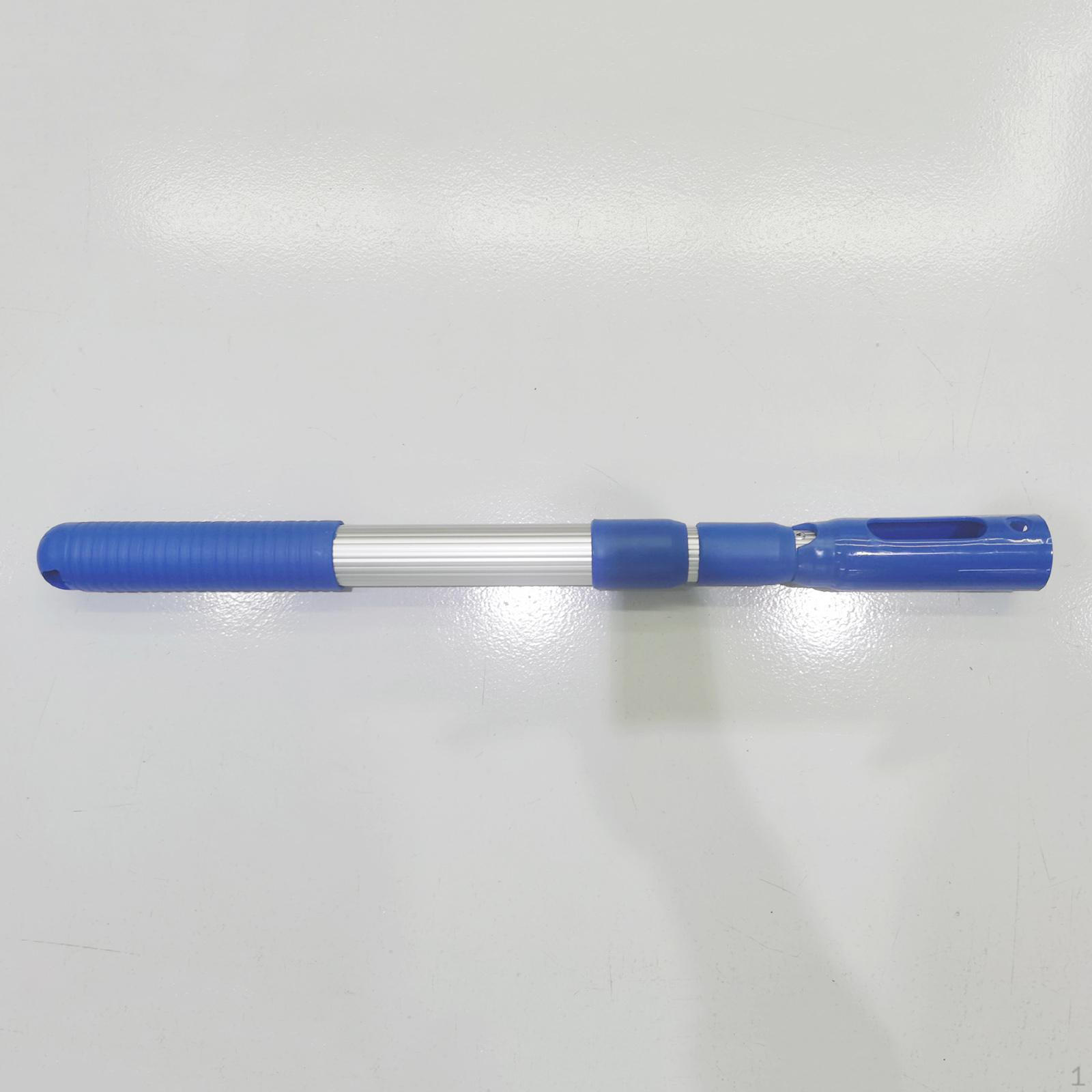 3-Stage Professional Aluminium Swimming Pool Telescopic Pole 30 to 90cm Fits Rake