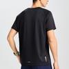 Asics Reflective Brand Logo Jacquard Crew Neck Pullover Breathable Short Sleeve T-Shirt Men Tops Black 2031E506-001