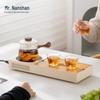 Nanshan Mr. Tea Ceremony Set with Drainage Tea Tray
