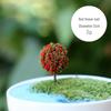 Miniatur-Ornament Rosa Pfirsichblütenbaum für DIY-Landschaftsbau