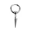Personalized Design Stainless Steel Rivets Cone Drop Dange Earrings for Men Punk Fashion Hip Hop Rock Party Jewelry No Fade