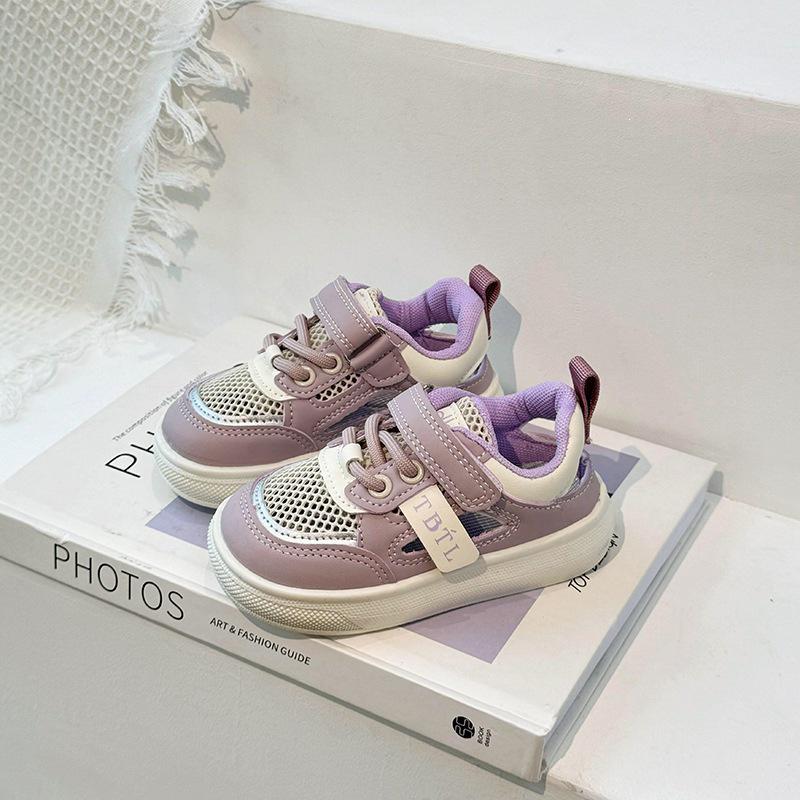 Girls  Non-slip Breathable Mesh Baotou Sandals - Summer 2026 Thick Sole Sports Shoes 23