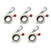 10-1PC Fluorescent Cable Tie Organizer Tools Reusable Zip Tie Holder Portable Electrical Wire Ties Clip Cable Tie Storage Tools
