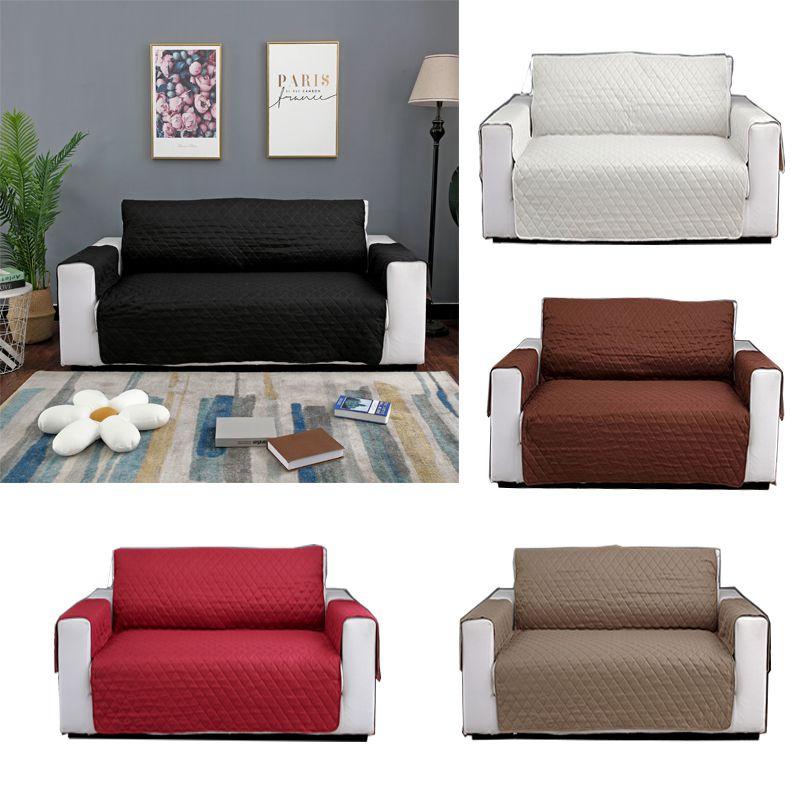 Strapazierfähiger Und Eleganter Waschbarer Sofa-Überwurf Mit Rutschfestem Armlehnendesign