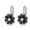 Multicolor Gemstone Stud Earrings Hypoallergenic Lightweight Design For Sensitive Skin Daily Wear Sparkling Jewelry