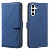 For Samsung Galaxy A15 5G/Galaxy A15 4G Case BINFEN COLOR BF35 Geometry Imprinted Leather Phone Cover RFID Blocking Wallet Stand