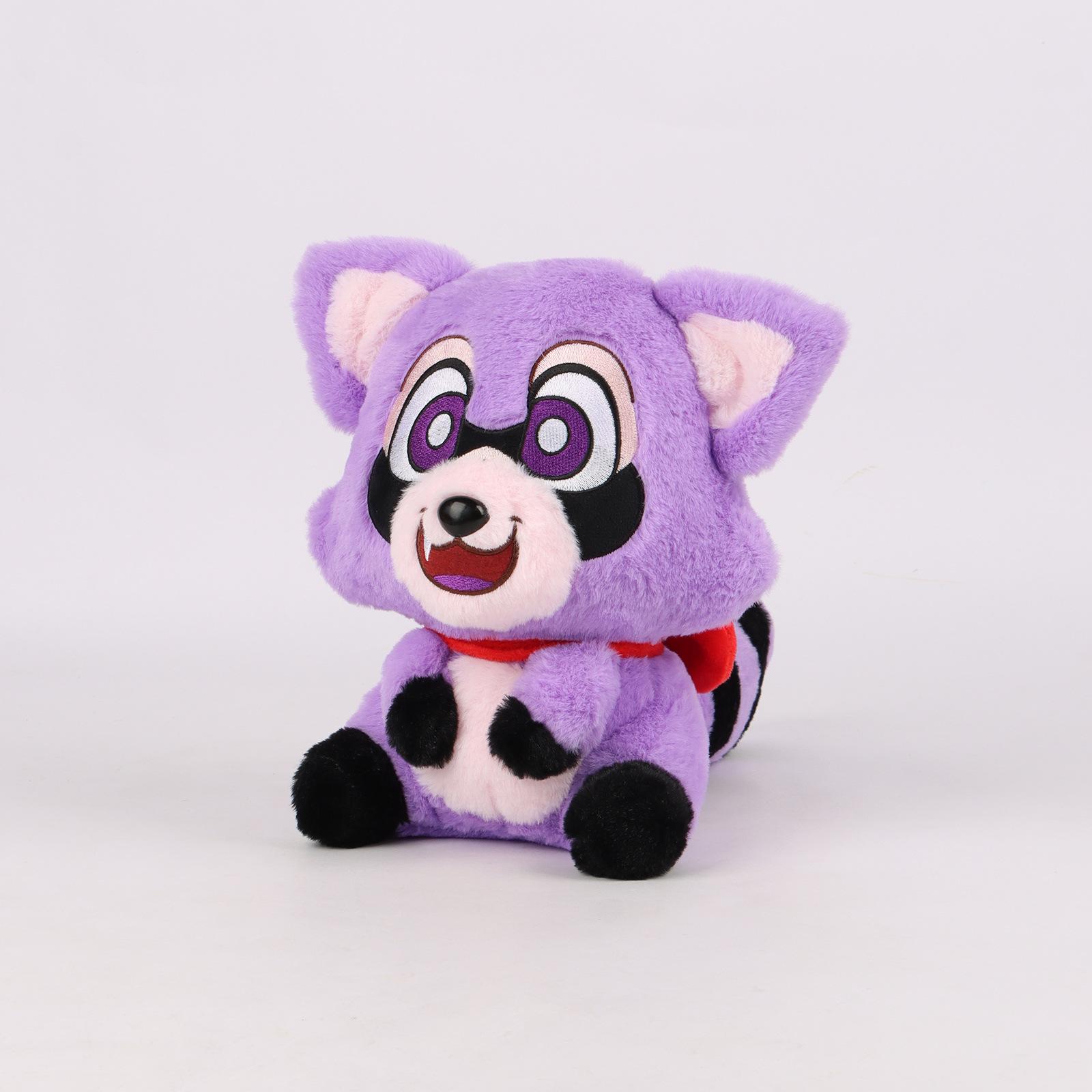 Новая глава 1 Indigo Park Lambly Plush Doll Game Peripheral Cartoon Raccoon Doll 1